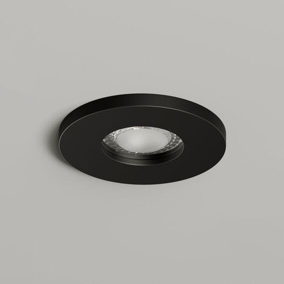 Denkirs DK2036-BK Встраиваемый светильник влагозащ., IP 44, до 15 Вт, GU10, LED, черный, алюминий, изображение 2