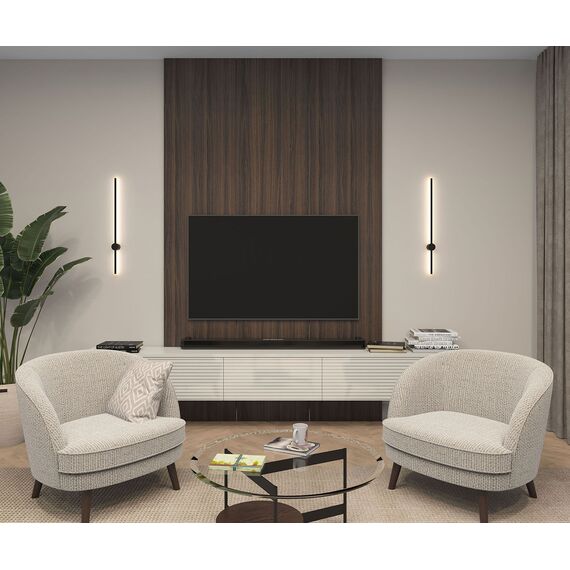 Denkirs DK5012-BK Бра 800 мм, 3000К, IP20, 7 Вт, черный, алюминий, изображение 5