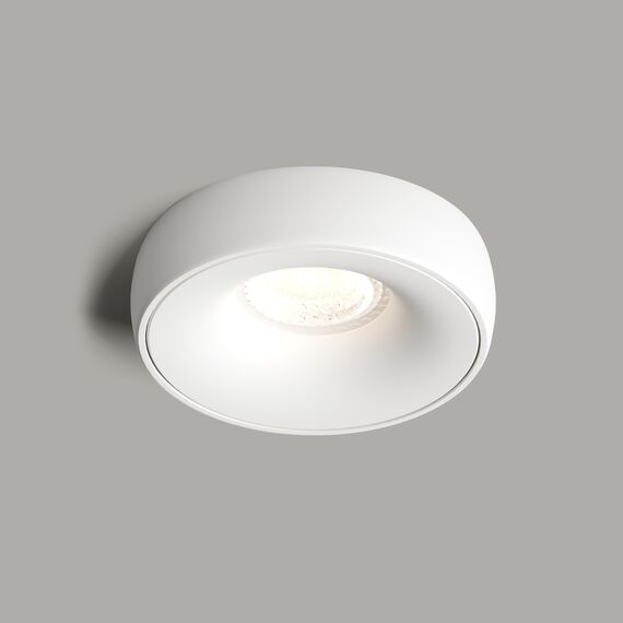 Denkirs DK2045-WH Встраиваемый светильник , IP 20, 50 Вт, GU10, белый, алюминий