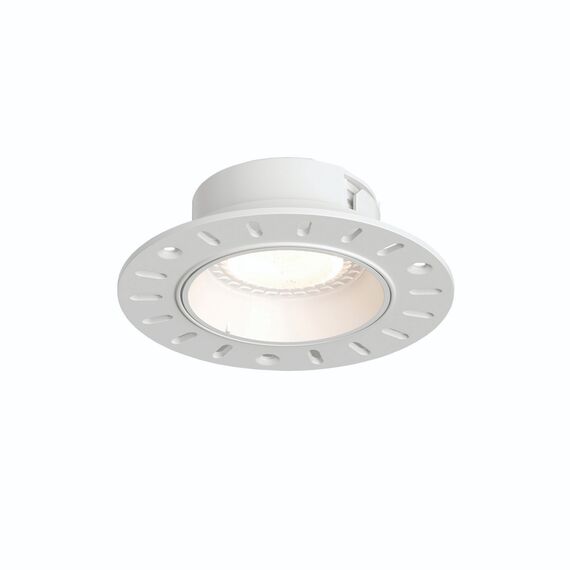 Denkirs DK3055-WH Встраиваемый светильник, IP 20, 10 Вт, GU5.3, LED, белый, пластик, изображение 4