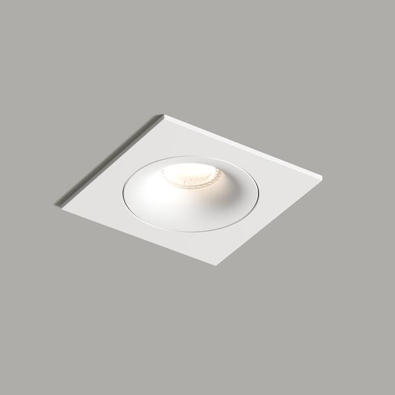 Denkirs DK2121-WH Встраиваемый светильник, IP 20, 50 Вт, GU10, белый, алюминий