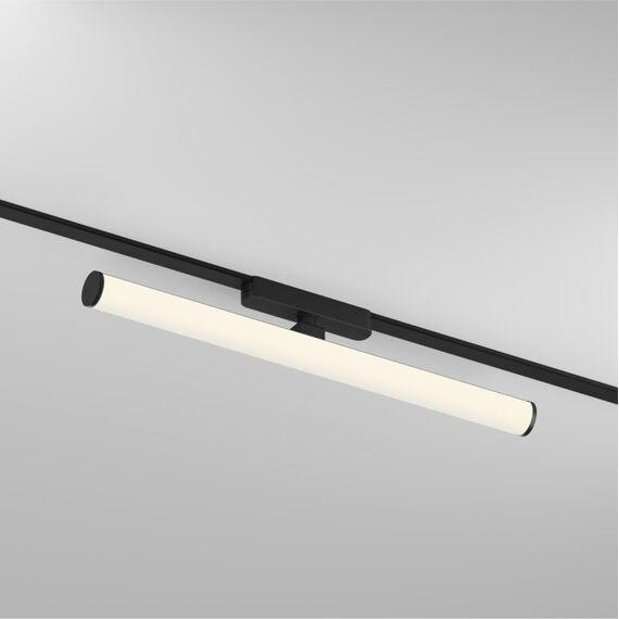Denkirs DK5325-BK Светильник для трека Air, серия Ray 3000 со светодиодом, L500*W35*H79mm,?33, 48V DC, 12W, RA?90, 120°, 3000K, IP20, черный, алюминий, изображение 2