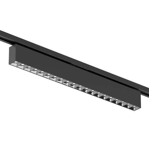 Denkirs DK6644-BK Поворотный однофазный трековый светильник EDDER со светодиодом L538mm 220V 40W 30° 4000K IP20 черный алюминий, изображение 3