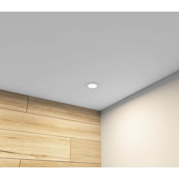 Denkirs DK3101-WH Встраиваемый влагозащищенный светильник, IP65, до 10 Вт, LED, GU5,3, белый, изображение 9