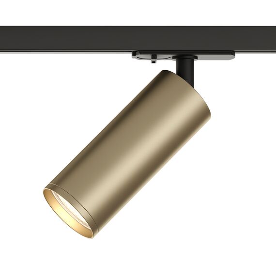 Denkirs DK6202-BG Трековый светильник IP 20, 15 Вт, GU10, матовое золото с черным, алюминий, изображение 2