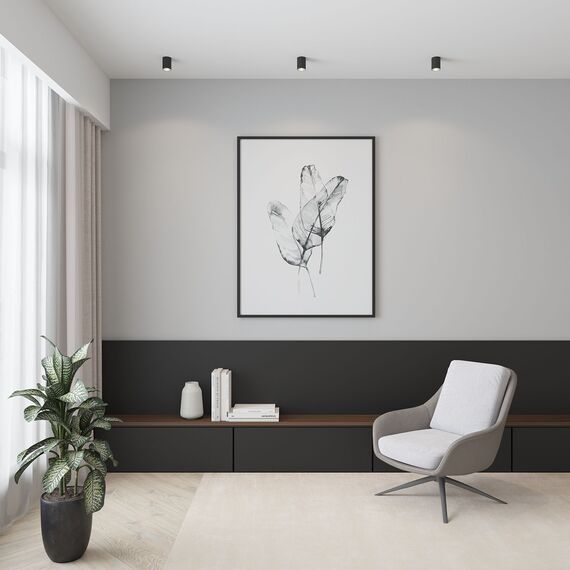 Denkirs DK3110-BK Светильник накладной IP 20, 10 Вт, GU5.3, LED, черный, пластик, изображение 4