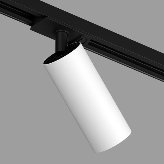 Denkirs DK6060-BW+BK Трековый светильник IP 20, 15 Вт, GU10, черный с белым, алюминий, изображение 3