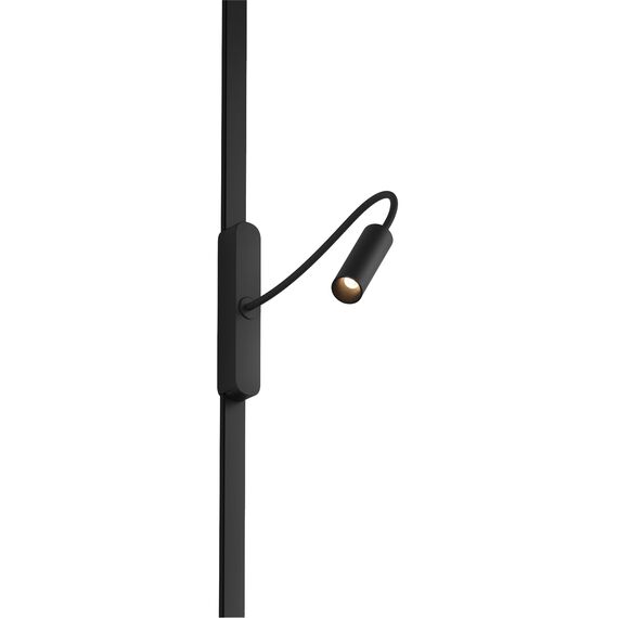 Denkirs DK5313-BK Светильник для трека Air, серия Spot 3000 со светодиодом, ?26*495мм, 48V DC, 2W, RA?90, 24°, 3000K, IP20, черный, алюминий, изображение 4
