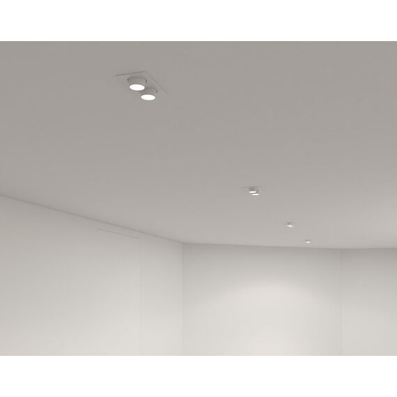 Denkirs DK3122-WH Встраиваемый светильник, IP20, до 15 Вт, LED, GU5,3, белый, пластик, изображение 6