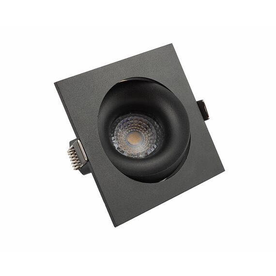 Denkirs DK2121-BK Встраиваемый светильник, IP 20, 50 Вт, GU10, черный, алюминий, изображение 3
