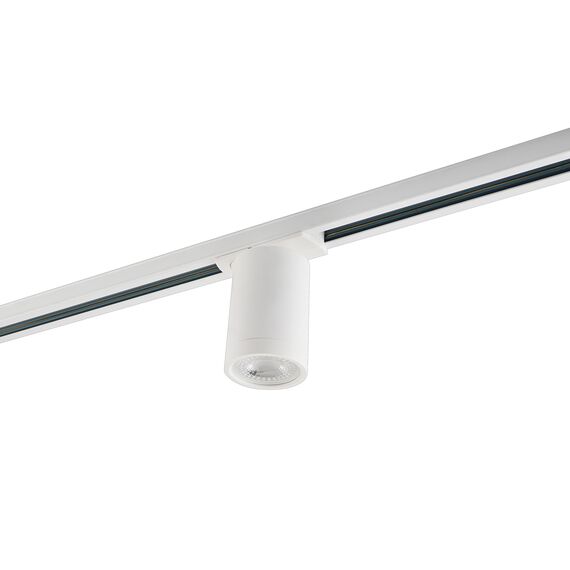 Denkirs DK6501-WH Трековый светильник IP 20, 10 Вт, GU10, LED, белый, пластик, изображение 2
