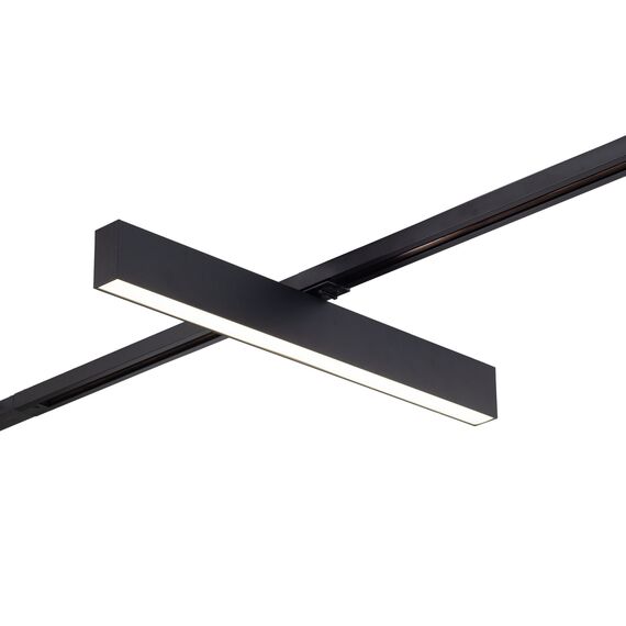 Denkirs DK6640-BK Трековый светильник IP 20, 20 Вт, LED 4000, черный, алюминий