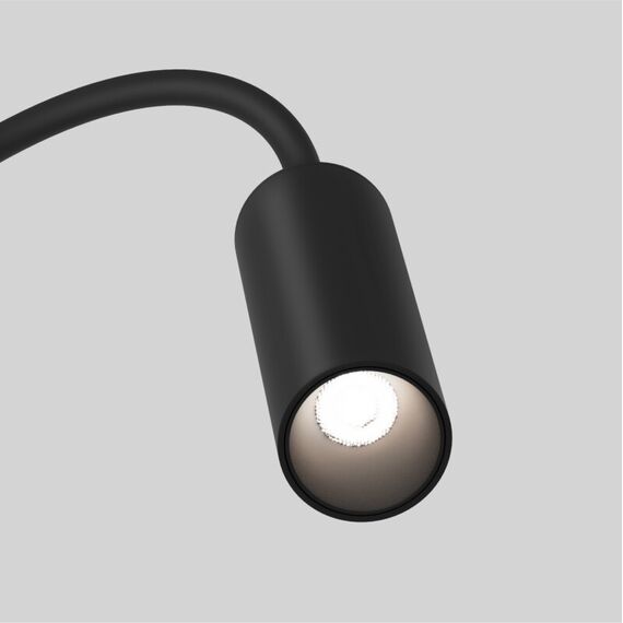Denkirs DK5343-BK Светильник для трека Air, серия Spot 4000 со светодиодом, ?26*495мм, 48V DC, 2W, RA?90, 24°, 4000K, IP20, черный, алюминий, изображение 3