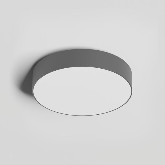 Denkirs DK2850-BK Накладной светильник TAB 24 Вт, LED 3000K/4000K/6500K, IP 20, d160mm, черный, алюминий/акрил, изображение 2