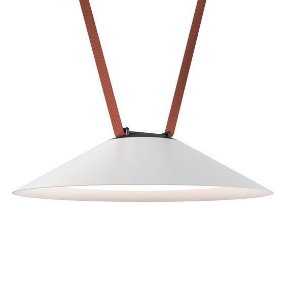 Denkirs DK5565-WH+BK Cветильник для трека-ремня Belty, серия Flow, со светодиодом, D300*H71мм, 48V DC, 12W, RA90, 120°, 3000K, IP20, белый с черным, алюминий, изображение 3