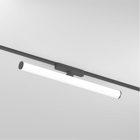 Denkirs DK5355-BK Светильник для трека Air, серия Ray 4000 со светодиодом, L500*W35*H79mm,?33, 48V DC, 12W, RA?90, 120°, 4000K, IP20, черный, алюминий, изображение 2