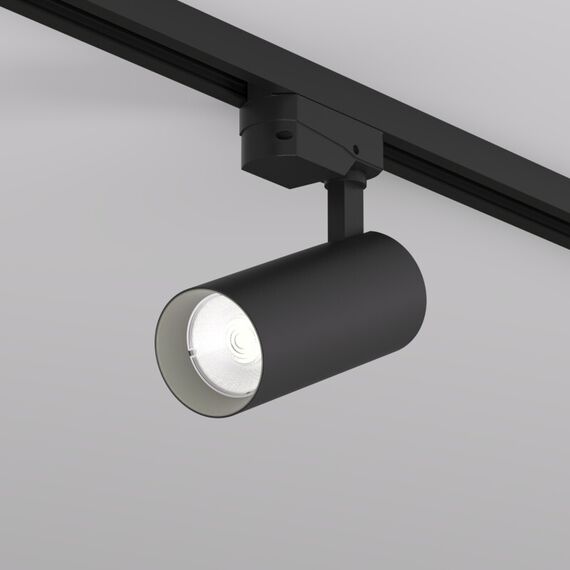 Denkirs DK6452-BK Трековый светильник SOLID KOPER, 135мм, d60, 220V, LED 4000K, 15W, IP20, черный, алюминий