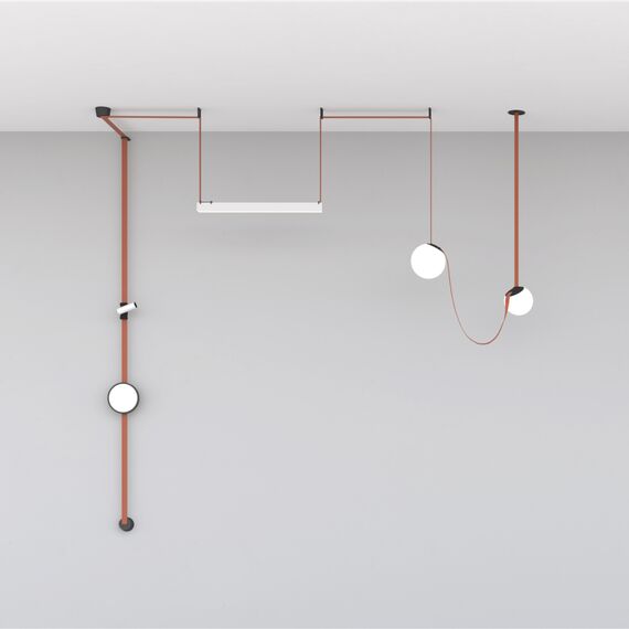 Denkirs DK5576-WH Cветильник для трека-ремня Belty, серия Linear, со светодиодом, L642*W40*H45мм, 48V DC, 24W, RA90, 120°, 4000K, IP20, белый, алюминий, изображение 4
