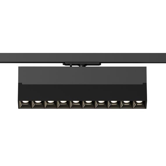 Denkirs DK6636-BK Поворотный однофазный трековый светильник EDDER со светодиодом L271mm 220V 20W 30° 3000K IP20 черный алюминий, изображение 3