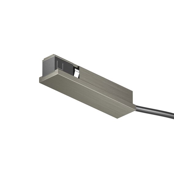 Denkirs TR5721-DN Подвод питания универсальный (середина/торец) для трека SHINE BASE, 48V DC, IP20, темный никель, алюминий, изображение 3