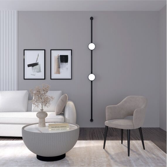 Denkirs DK5567-BK Cветильник для трека-ремня Belty, серия Flow, со светодиодом, D168*H29.5мм, 48V DC, 10W, RA90, 120°, 3000K, IP20, черный, алюминий, изображение 6