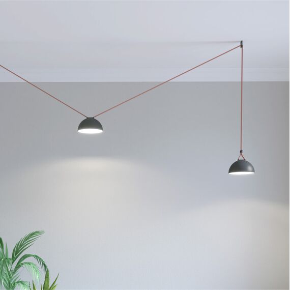 Denkirs DK5561-BK Cветильник для трека-ремня Belty, серия Flow со светодиодом, D220*H117мм, 48V DC, 24W, RA90, 120°, 3000K, IP20, черный, алюминий, изображение 8