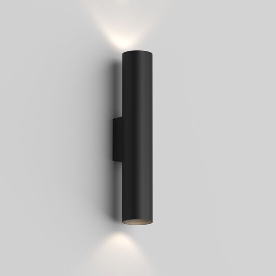 Denkirs DK5022-BK Настенный светильник, IP20, до 15 Вт, LED, 2xGU10, черный, алюминий