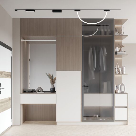 Denkirs DK5327-BK Светильник для трека Air, серия Ray 3000 со светодиодом, ?22*L1000MM, 48V DC, 12W, RA?90, 360°, 3000K, IP20, черный, алюминий, изображение 5
