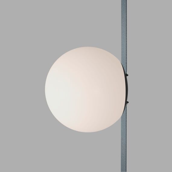 Denkirs DK5550-BK Cветильник для трека-ремня Belty, серия Orb, со светодиодом, D150*H147мм, 48V DC, 10W, RA90, 120°, 4000K, IP20, белый, акрил, изображение 2