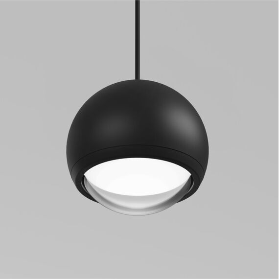 Denkirs DK5346-BK Светильник для трека Air, серия Hang 4000 со светодиодом, ?80*76мм, 48V DC, 5W, RA?95, 120°, 4000K, IP20, черный, алюминий, изображение 2