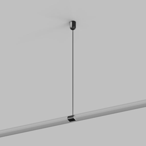Denkirs TR5537-BK Подвес для штанги серия Rod H200-1200мм, IP20, черный, сталь, изображение 2