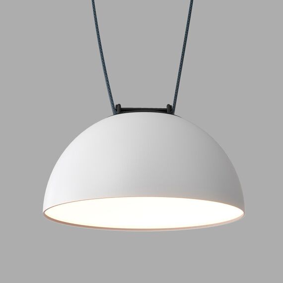 Denkirs DK5560-WH+BK Cветильник для трека-ремня Belty, серия Flow, со светодиодом, D220*H117мм, 48V DC, 24W, RA90, 120°, 4000K, IP20, белый с черным, алюминий, изображение 2