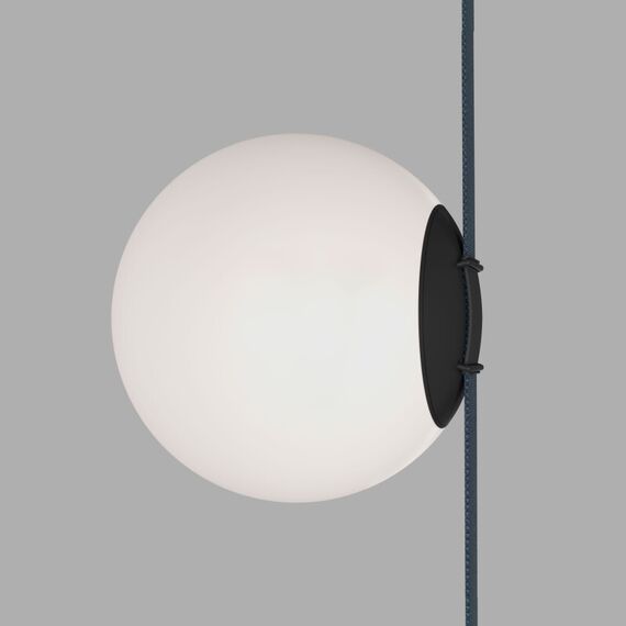 Denkirs DK5552-BK Cветильник для трека-ремня Belty, серия Orb, со светодиодом, D180*H181мм, 48V DC, 10W, RA90, 120°, 4000K, IP20, белый, акрил, изображение 2