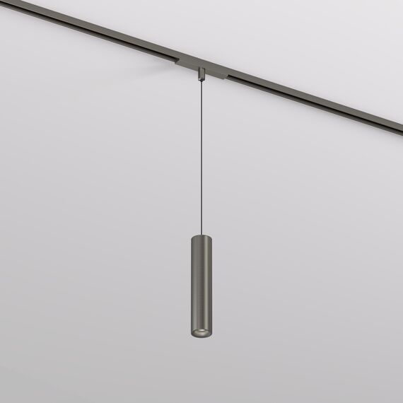 Denkirs DK5744-DN Светильник для трека SHINE SPOT со светодиодом, D40*H200 кабель 1500мм, 48V DC, 8W, RA?90, 3000K, IP20, темный никель, алюминий