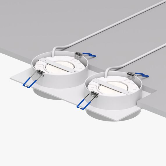Denkirs DK2092-WH Встраиваемый светильник FLAT, IP 20, до 15 Вт, GX53, LED, белый, алюминий, изображение 4