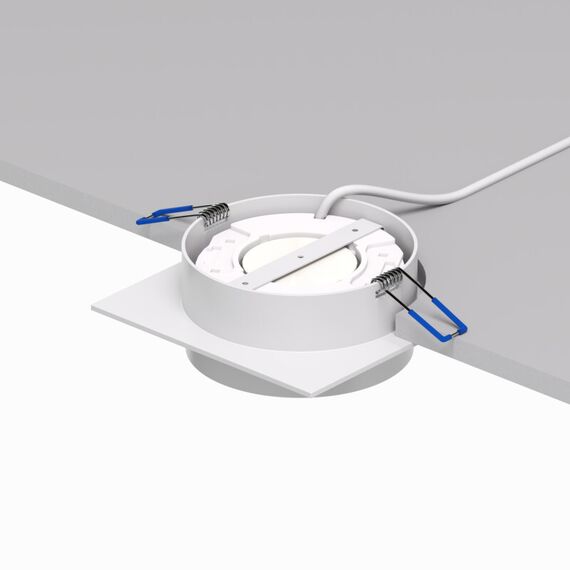 Denkirs DK2091-WH Встраиваемый светильник FLAT, IP 20, до 15 Вт, GX53, LED, белый, алюминий, изображение 4