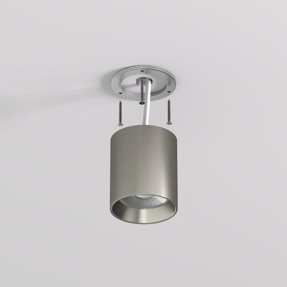 Denkirs DK2610-DN Накладной светильник SHINE TUBE со светодиодом, D70*H80, IP20, 3000К, 10W, RA?90, темный никель, алюминий, изображение 3