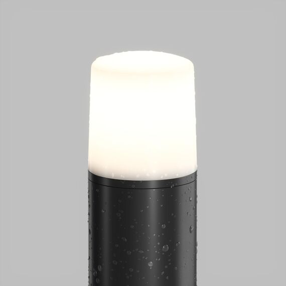 Denkirs DK9749-BK Ландшафтный уличный светильник NORD, IP65, 1хE27 LED, до 18 Вт, черный, алюминий, изображение 3