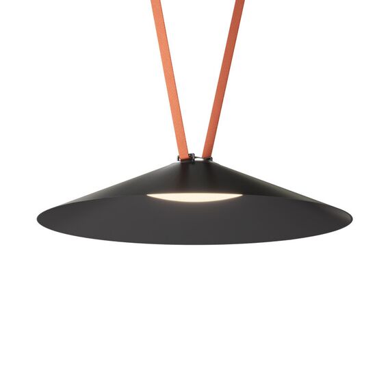 Denkirs DK5569-BK Cветильник для трека-ремня Belty, серия Flow, со светодиодом, D600*H122мм, 48V DC, 24W, RA90, 120°, 3000K, IP20, черный, алюминий, изображение 3
