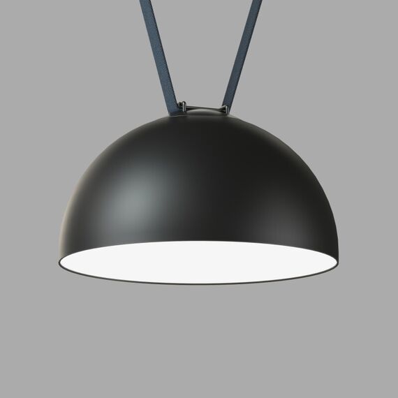 Denkirs DK5562-BK Cветильник для трека-ремня Belty, серия Flow со светодиодом, D300*H171мм, 48V DC, 28W, RA90, 120°, 4000K, IP20, черный, алюминий, изображение 2