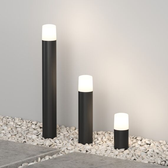 Denkirs DK9745-BK Ландшафтный уличный светильник NORD, IP65, 1хE27 LED, до 18 Вт, черный, алюминий, изображение 4