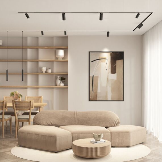 Denkirs DK8210-BK Акцентный светильник SIMPLE SPOT 10W 4000K, черный, изображение 4