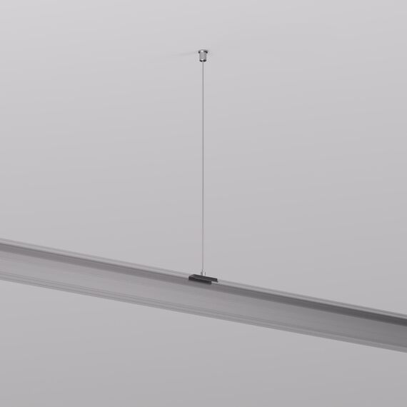 Denkirs TR2126-BK Механический подвес для трека SMART BASE, IP20, 1.5м, черный, алюминий, изображение 2