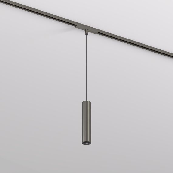 Denkirs DK5744-DN Светильник для трека SHINE SPOT со светодиодом, D40*H200 кабель 1500мм, 48V DC, 8W, RA?90, 3000K, IP20, темный никель, алюминий, изображение 2