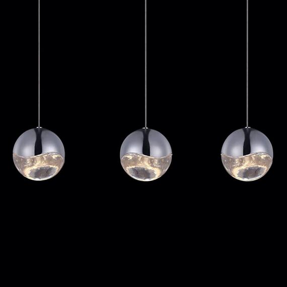 Delight Collection SD3301-3 nickel Подвесной светильник Globo 3 nickel nickel, изображение 2