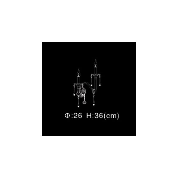 Delight Collection MB10027060-2A Бра, изображение 2