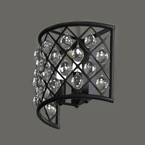 Delight Collection KR0277W-2 chrome Настенный светильник Spencer 2 chrome chrome, изображение 3