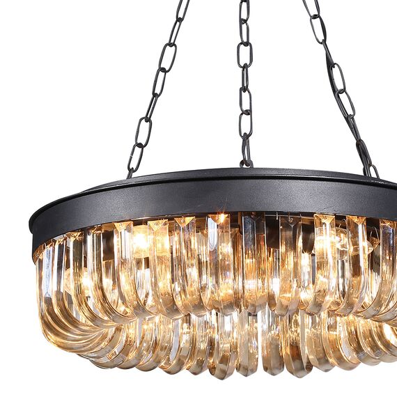 Delight Collection KR0295P-5 black Люстра Crystal 5 black, изображение 2