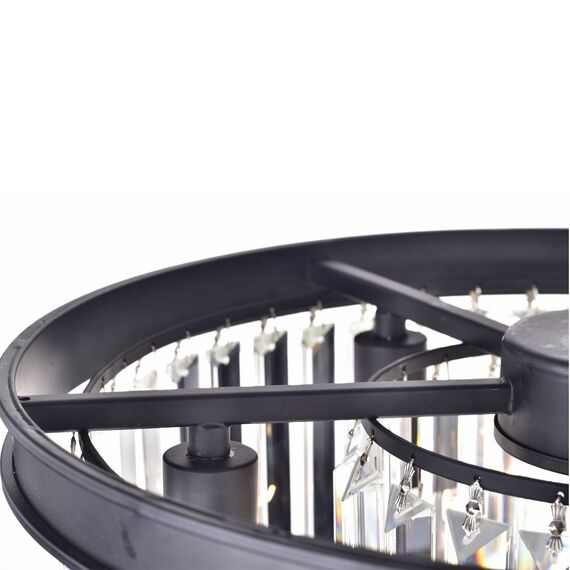 Delight Collection KR0387P-6 black/clear Люстра Odeon 6 black/clear, изображение 4