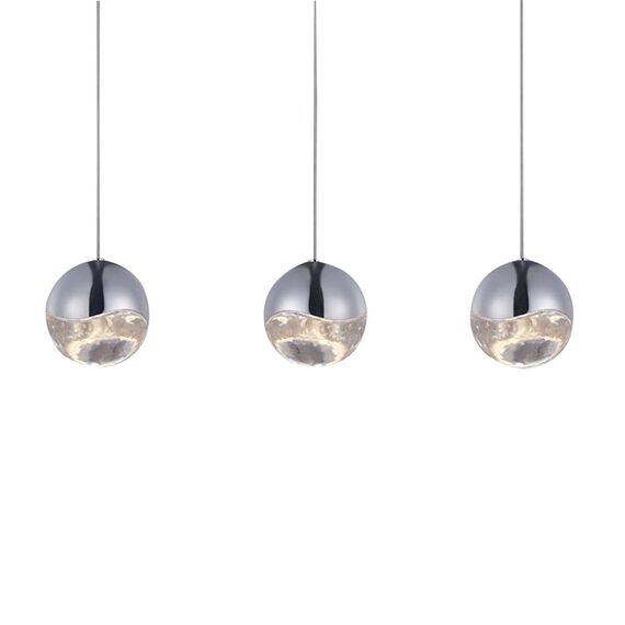 Delight Collection SD3301-3 nickel Подвесной светильник Globo 3 nickel nickel